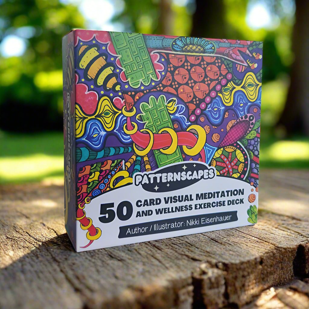 A deck box sitting on a wooden bench in the park