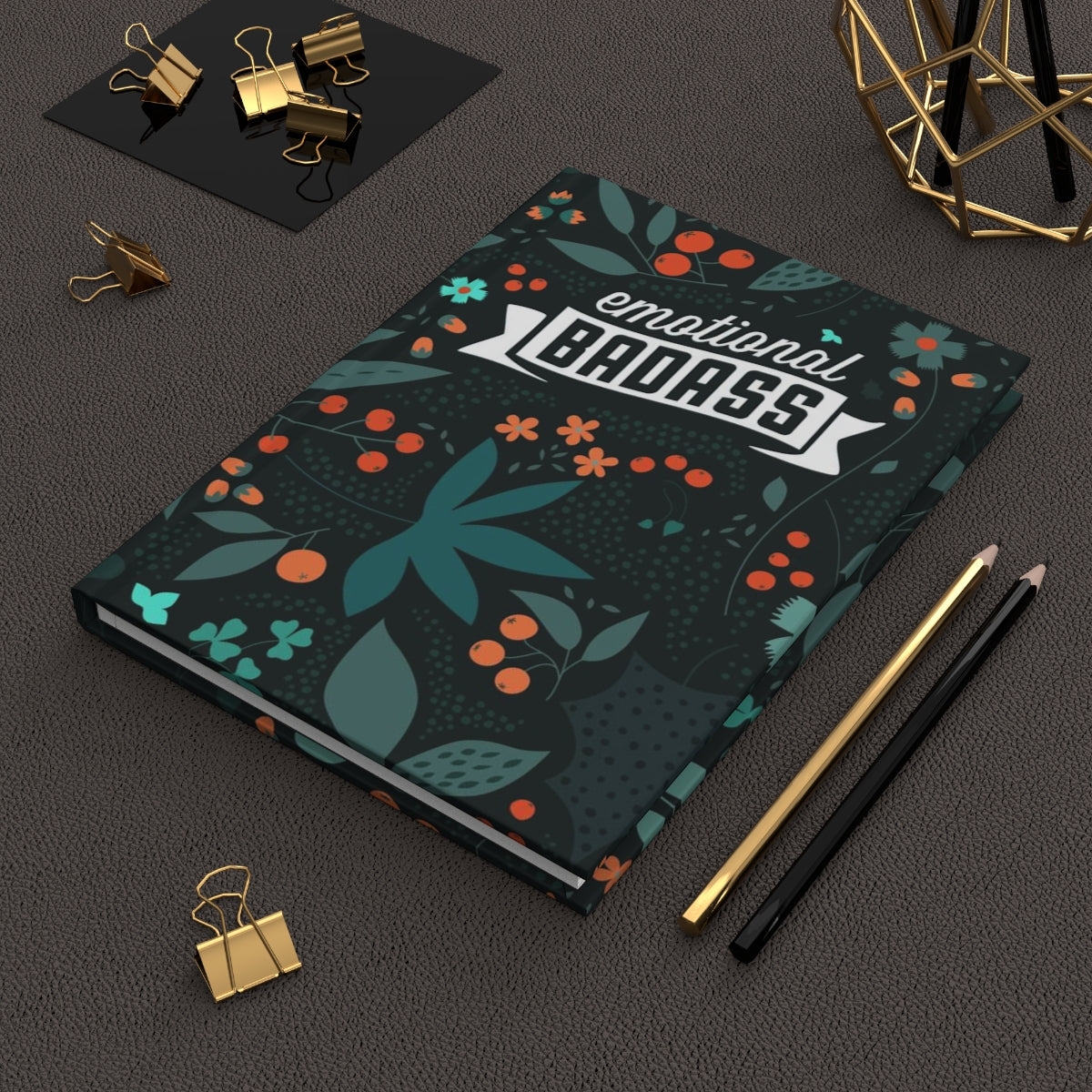 Hardcover Journal Matte - Dark